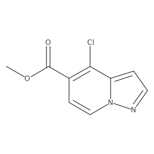 Methyl 4-chloropyrazolo[1,5-a]pyridine-5-carboxylate Structure