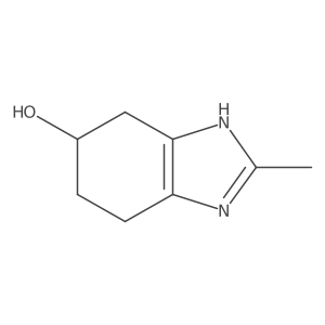 2-methyl-4,5,6,7-tetrahydro-1H-1,3-benzodiazol-5-ol Structure