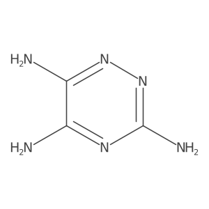 1,2,4-Triazine-3,5,6-triamine Structure