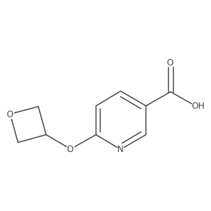 6-(Oxetan-3-yloxy)pyridine-3-carboxylic acid Structure