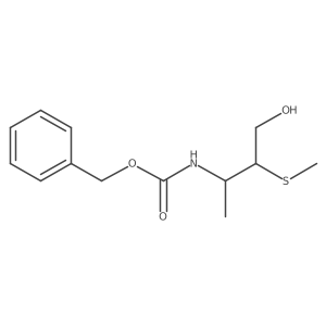 benzyl N-[4-hydroxy-3-(methylsulfanyl)butan-2-yl]carbamate Structure