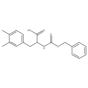 2-{[(Benzyloxy)carbonyl]amino}-3-(3,4-dimethylphenyl)propanoic acid结构式
