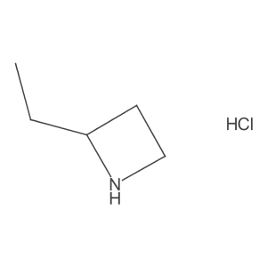 2-Ethylazetidine hydrochloride Structure