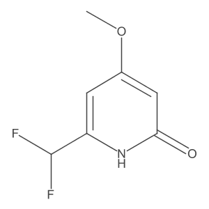 2-(Difluoromethyl)-6-hydroxy-4-methoxypyridine Structure
