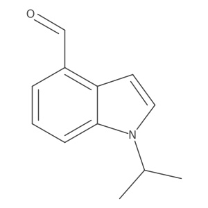1-Isopropyl-1H-indole-4-carbaldehyde Structure