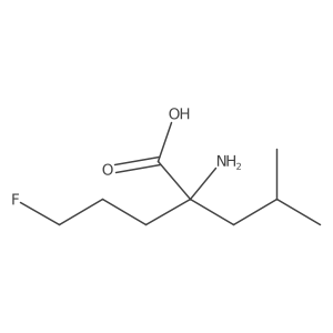 2-Amino-2-(3-fluoropropyl)-4-methylpentanoic acid结构式