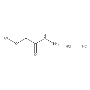 2-(Aminooxy)acetohydrazide dihydrochloride Structure
