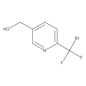 [6-(Bromodifluoromethyl)pyridin-3-yl]methanol Structure