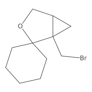 1-(Bromomethyl)-3-oxaspiro[bicyclo[3.1.0]hexane-2,1'-cyclohexane] Structure