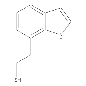 2-(1H-indol-7-yl)ethane-1-thiol结构式