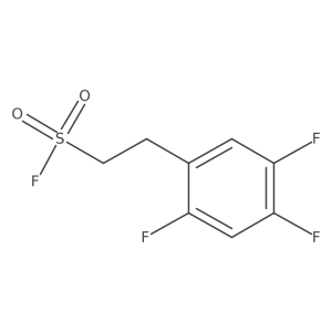 2-(2,4,5-Trifluorophenyl)ethane-1-sulfonyl fluoride结构式