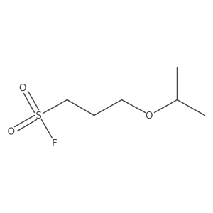 3-(Propan-2-yloxy)propane-1-sulfonyl fluoride Structure