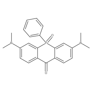 3,7-Bis(dimethylamino)-5-phenyl-10H-acridophosphin-10-one 5-oxide Structure