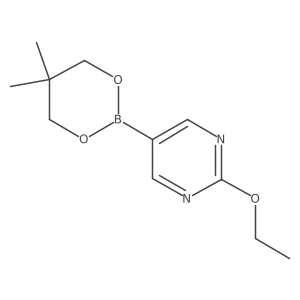5-(5,5-dimethyl-1,3,2-dioxaborinan-2-yl)-2-ethoxyPyrimidine Structure