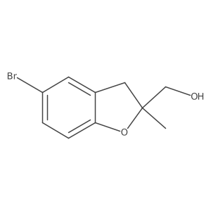 5-bromo-2-methyl-3-Benzofuranmethanol结构式