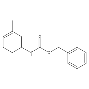 (3-Methyl-cyclohex-3-enyl)-carbamic acid benzyl ester Structure