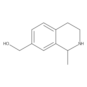 (1-Methyl-1,2,3,4-tetrahydroisoquinolin-7-yl)methanol结构式