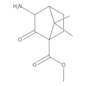 Bicyclo[2.2.1]heptane-1-carboxylic acid, 3-amino-7,7-dimethyl-2-oxo-, methyl ester, (1S-endo)- Structure