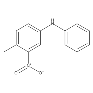 4-Methyl-3-nitro-N-phenylbenzenamine Structure