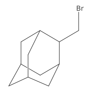 2-(Bromomethyl)adamantane结构式