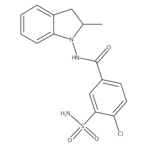 (R)-Indapamide Structure