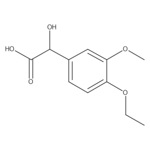 4-Ethoxy-3-methoxymandelic Acid结构式