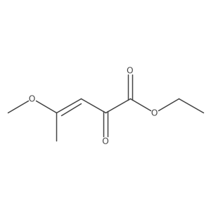 ethyl (3E)-4-methoxy-2-oxopent-3-enoate结构式
