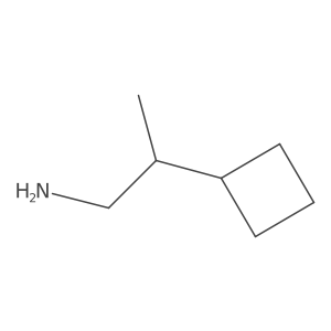 2-Cyclobutylpropan-1-amine结构式