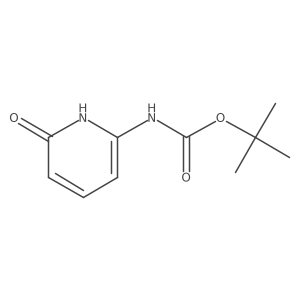 tert-butyl N-(6-hydroxypyridin-2-yl)carbamate结构式