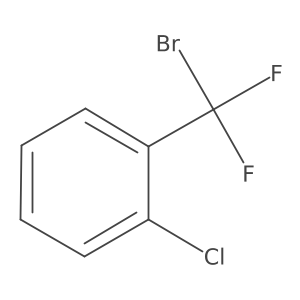 2-(Bromodifluoromethyl)chlorobenzene Structure