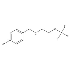 (4-Chloro-benzyl)-(2-trifluoromethoxy-ethyl)-amine结构式