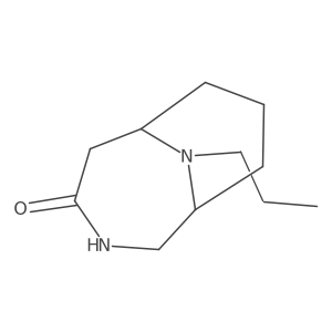 10-Propyl-3,10-diazabicyclo[4.3.1]decan-4-one结构式