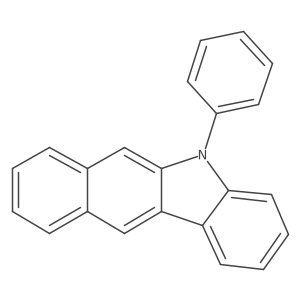 5-Phenyl-5H-benzo[b]carbazole结构式