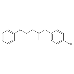 4-((Methyl(2-phenoxyethyl)amino)methyl)aniline结构式