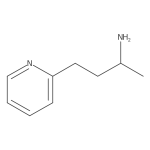 (2R)-4-(pyridin-2-yl)butan-2-amine Structure