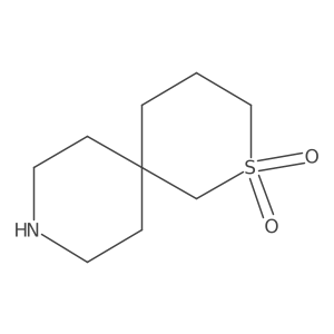 2-Thia-9-azaspiro[5.5]undecane 2,2-dioxide Structure