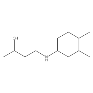 4-[(3,4-Dimethylcyclohexyl)amino]butan-2-ol结构式