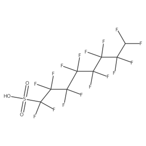 1,1,2,2,3,3,4,4,5,5,6,6,7,7,8,8-Hexadecafluoro-1-octanesulfonic acid Structure