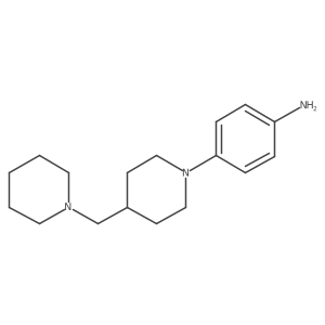 4-[4-(Piperidin-1-ylmethyl)piperidin-1-yl]aniline Structure