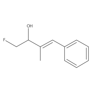 1-Fluoro-3-methyl-4-phenylbut-3-en-2-ol Structure