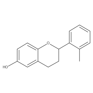 2-o-Tolyl-chroman-6-ol Structure