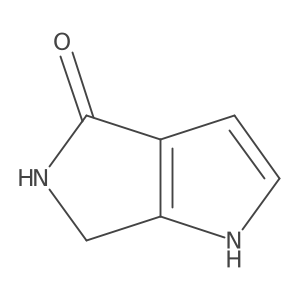 5,6-dihydropyrrolo[3,4-b]pyrrol-4(1H)-one结构式