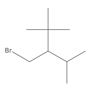 3-(Bromomethyl)-2,2,4-trimethylpentane Structure