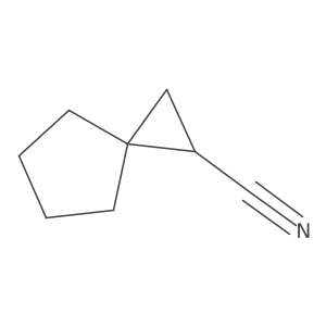 Spiro[2.4]heptane-1-carbonitrile Structure