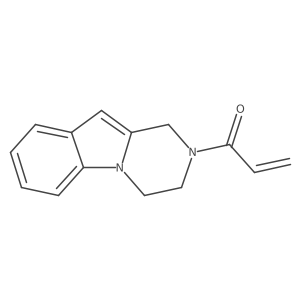 1-{1H,2H,3H,4H-pyrazino[1,2-a]indol-2-yl}prop-2-en-1-one结构式