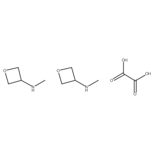 bis(N-methyloxetan-3-amine), oxalic acid Structure
