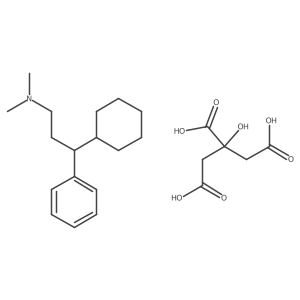 Gamfexine citrate Structure