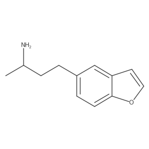 (2R)-4-(1-benzofuran-5-yl)butan-2-amine结构式