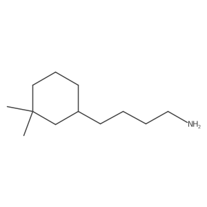 4-(3,3-Dimethylcyclohexyl)butan-1-amine结构式