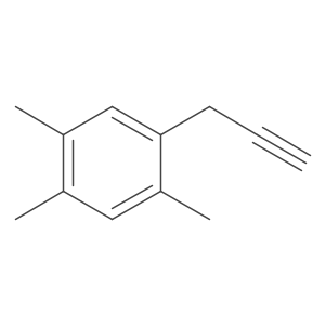 1,2,4-Trimethyl-5-(prop-2-yn-1-yl)benzene Structure